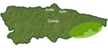 Mapa de localización_ Picos de Europa