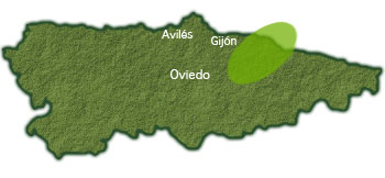 Mapa de localizaciÃ³n_ Comarca de la sidra