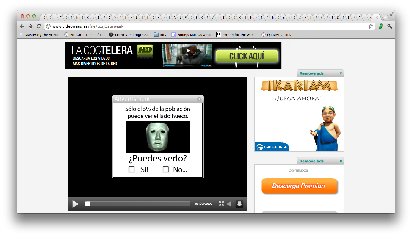 Removing ads (iFrames) « nestor alvaro