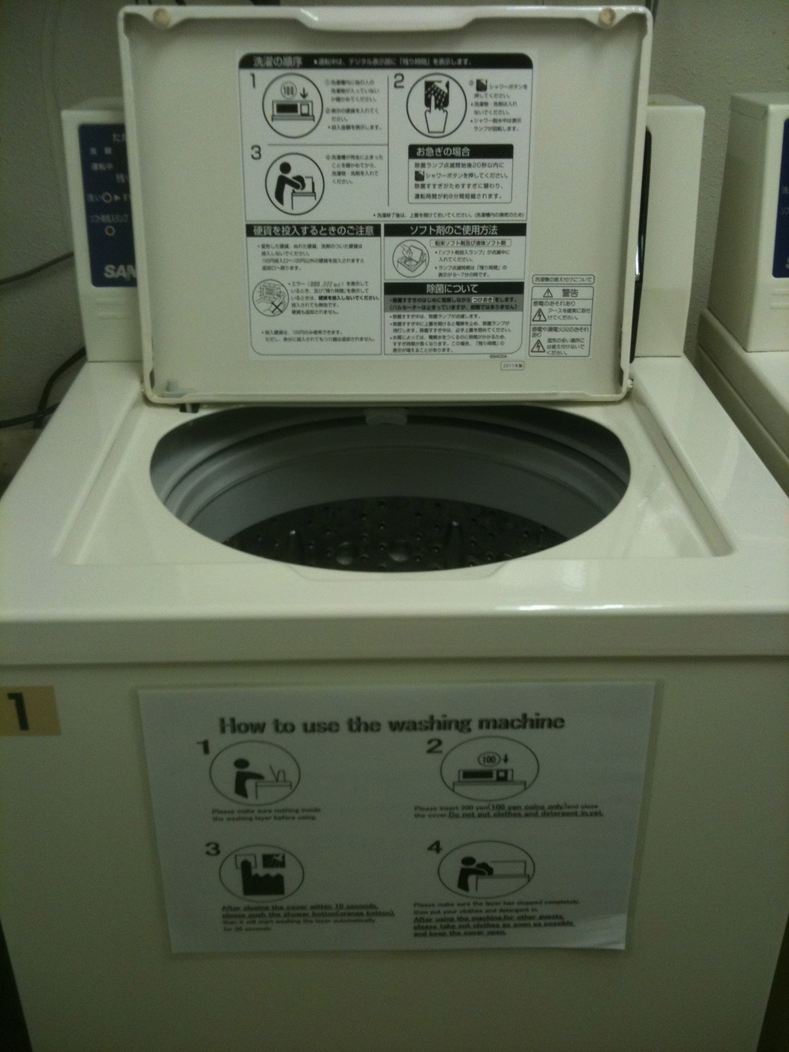 Instrucciones de uso de las lavadoras