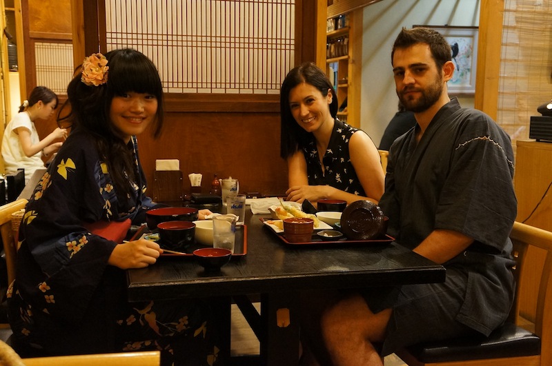 En el restaurante