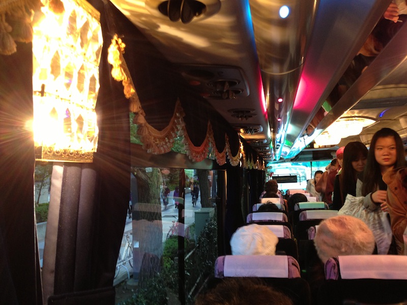 Autobús por dentro