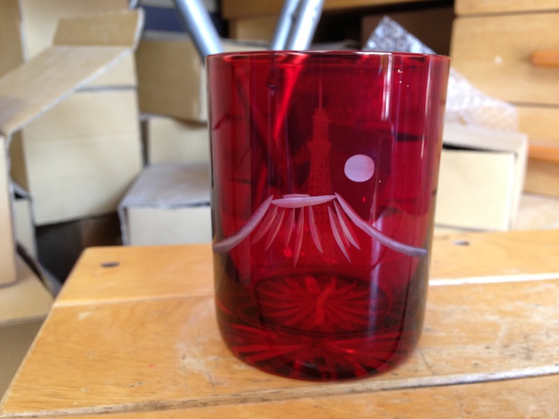 Vaso de Edo Kiriko