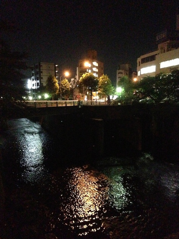 Río de noche