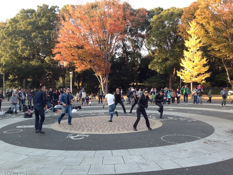 Rockabillies en Yoyogi
