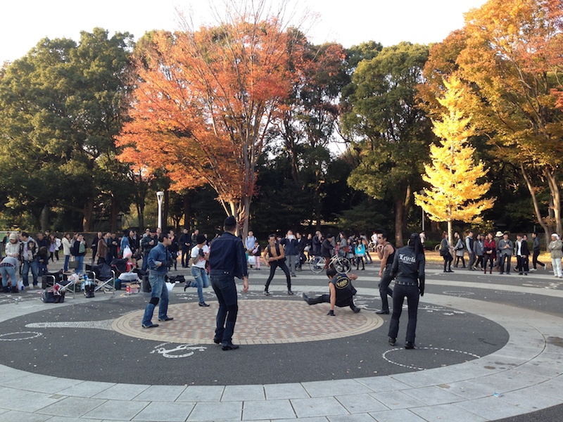 Rockabillies en Yoyogi