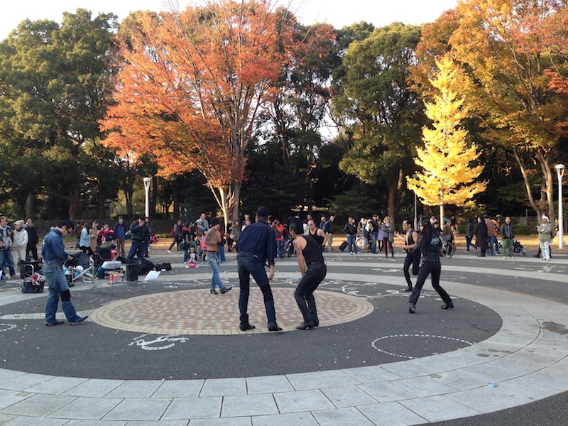 Rockabillies en Yoyogi