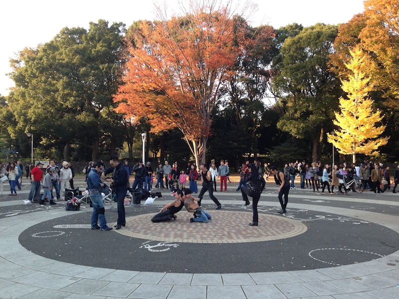 Rockabillies en Yoyogi