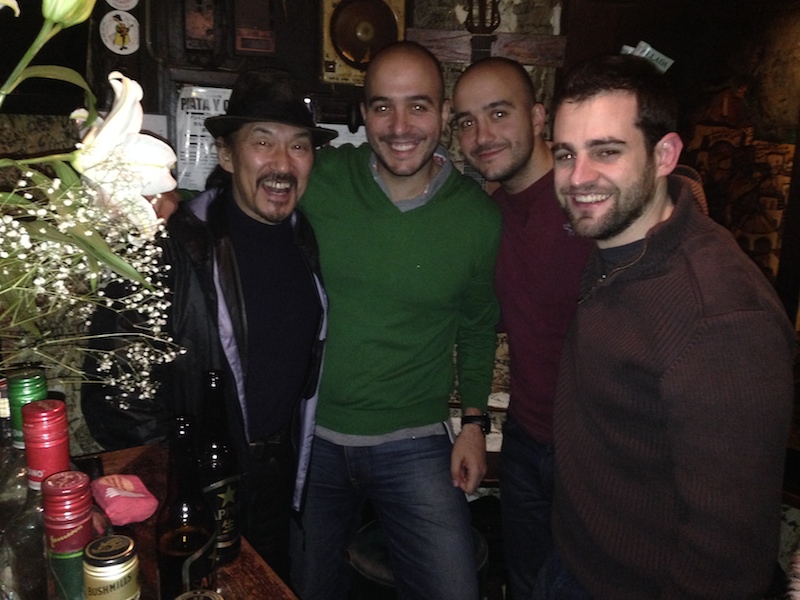 Foto en el Golden Gai en Shinjuku